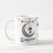Ramadam Mubarak Entwurfs-Tasse