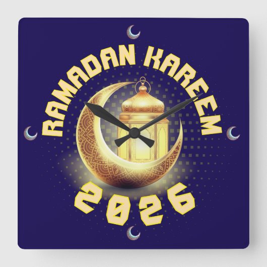 Ramadan 2026 Uhr (Vorderseite)