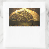 Ramadan Al Adha und Fiter Rechteckiger Aufkleber (Tasche)