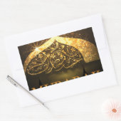 Ramadan Al Adha und Fiter Rechteckiger Aufkleber (Umschlag)