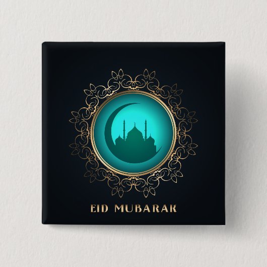 Ramadan Al Adha und Fitr Button (Vorderseite)
