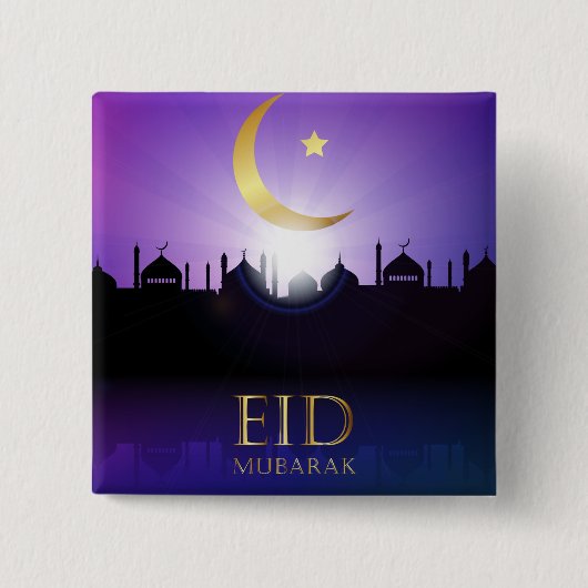 Ramadan-Al Adha und Fitr Button (Vorderseite)