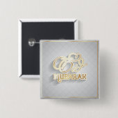 Ramadan-Al Adha und Fitr Button (Vorne & Hinten)