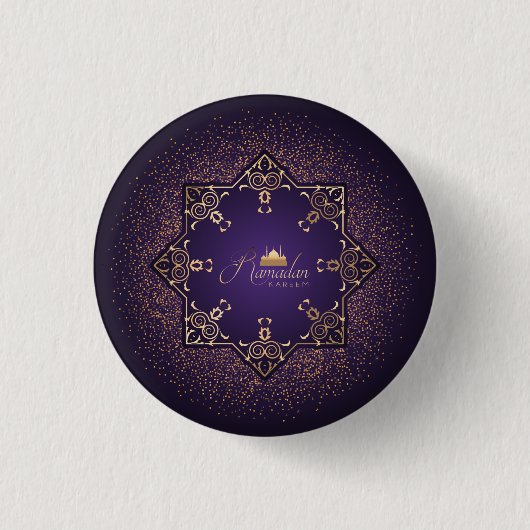 Ramadan Al Adha und Fitr Button (Vorderseite)