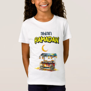 Ramadan Arabian Street Food Cart mit Lanterns T-Shirt