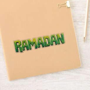 Ramadan Aufkleber