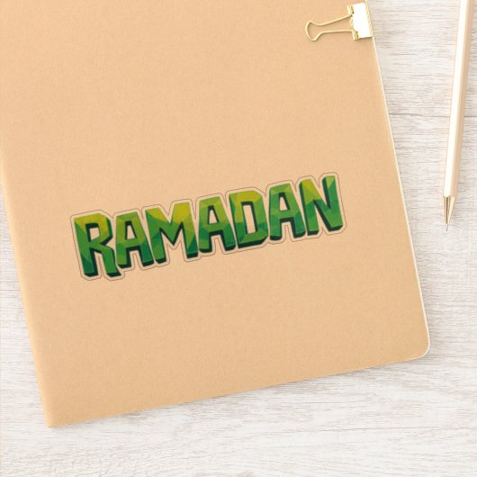 Ramadan Aufkleber (Notizbuch)