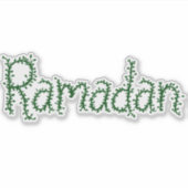 Ramadan Aufkleber (Vorderseite)