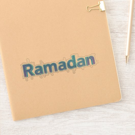 Ramadan Aufkleber (Notizbuch)