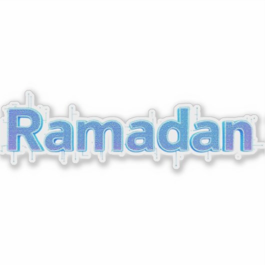 Ramadan Aufkleber (Vorderseite)
