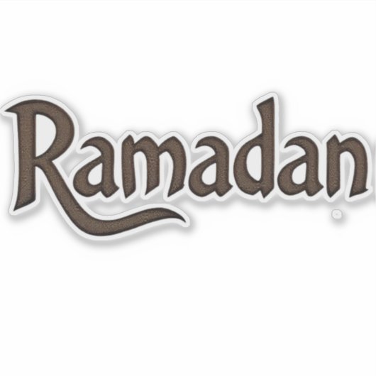 Ramadan Aufkleber (Vorderseite)