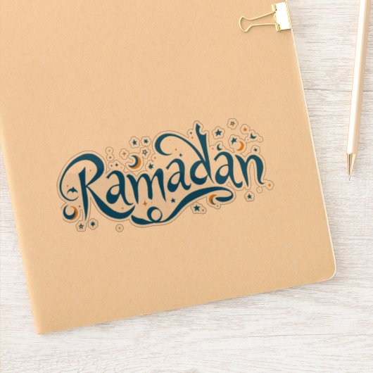 Ramadan Aufkleber (Notizbuch)