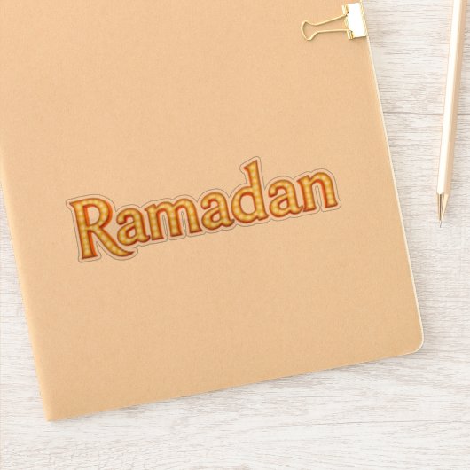 Ramadan Aufkleber (Notizbuch)