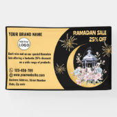 Ramadan Banner for Sale Ankündigung (Horizontal)