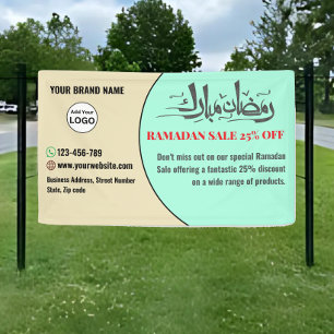 Ramadan Banner for Sale Ankündigung