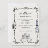 Ramadan Bow doodle  ramadan iftar invitations Einladung (Vorderseite)