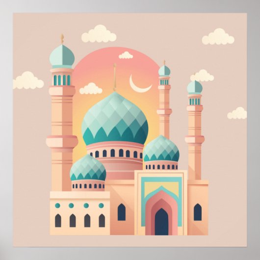 Ramadan Celebration Wall Print  Poster (Vorne)