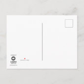 Ramadan Corporate Postcard - Orange Einladungspostkarte (Rückseite)