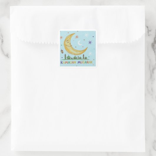 Ramadan crescent sticker (Tasche)