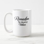 Ramadan der Werte Kaffeetasse (Links)