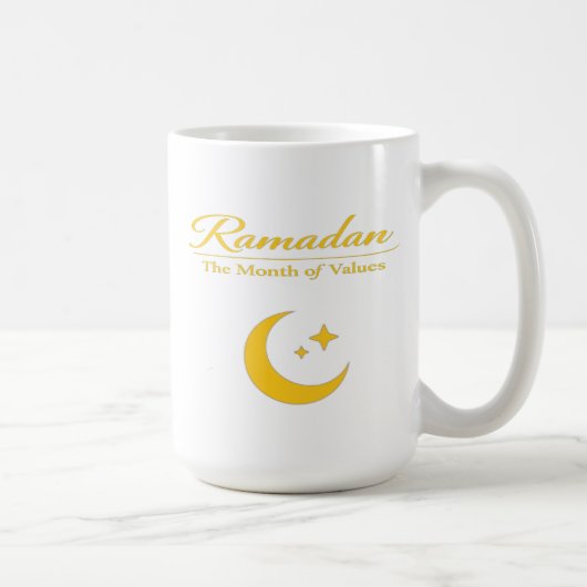 Ramadan der Werte Kaffeetasse (Rechts)