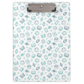 Ramadan Doodles Clipboard Klemmbrett (Vorderseite)