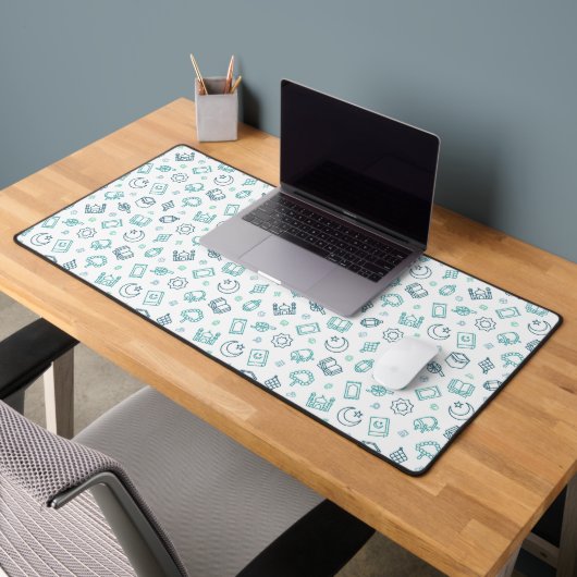 Ramadan Doodles Desk Mat Schreibtischunterlage (Büro 2)