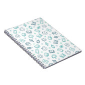 Ramadan Doodles Foto Notebook Notizblock (Rechte Seite)
