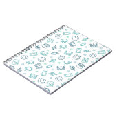 Ramadan Doodles Foto Notebook Notizblock (Linke Seite)