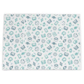 Ramadan Doodles Geschenktasche Große Geschenktüte (Vorderseite)