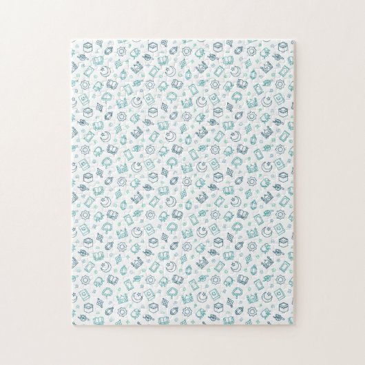 Ramadan Doodles Jigsaw Puzzle (Vertikal)