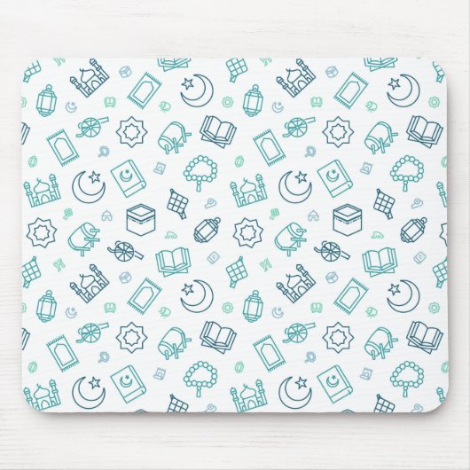 Ramadan Doodles Mousepad (Vorne)