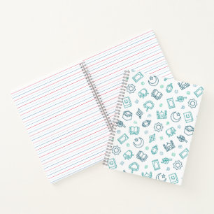 Ramadan Doodles-Notebook Notizblock