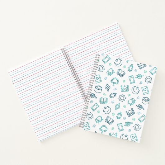 Ramadan Doodles-Notebook Notizblock (Innenseite)