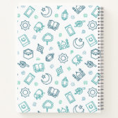 Ramadan Doodles-Notebook Notizblock (Rückseite)