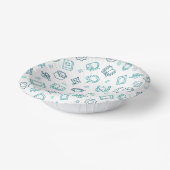 Ramadan Doodles Paper Bowls Pappteller (Gewinkelt)