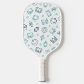 Ramadan Doodles Pickleball Racket Schläger (Vorderseite)