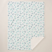 Ramadan Doodles Sherpa Blanket Sherpadecke (Vorderseite)