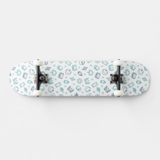 Ramadan Doodles Skateboard (Horizontal)
