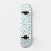 Ramadan Doodles Skateboard (Vorderseite)