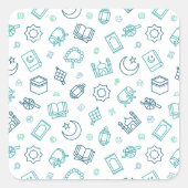 Ramadan Doodles Stickers (Vorderseite)