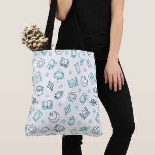 Ramadan Doodles Tote Bag Tasche