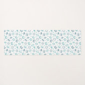 Ramadan Doodles Yoga Mat Yogamatte (Rückseite (Horizontal))