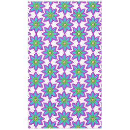 Ramadan Eid funkelnd Blume Tischdecke