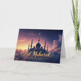 Ramadan Eid Mubarak Grußkarte Karte