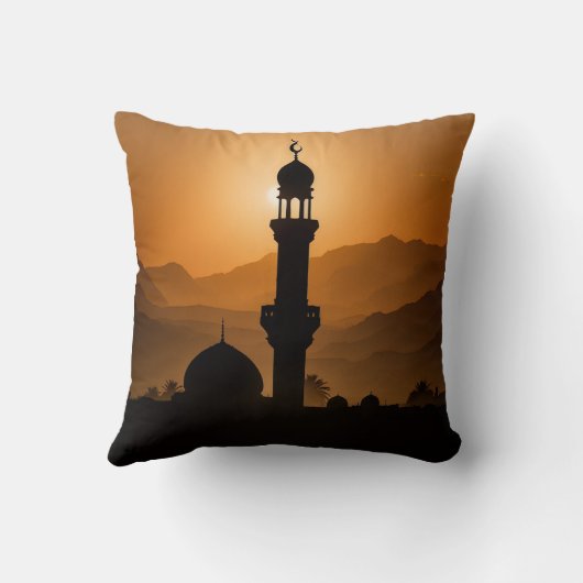 Ramadan / Eid Throw Cushion Kissen (Rückseite)