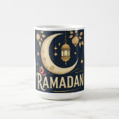 Ramadan fängt das Licht, den Rhythmus. Kaffeetasse (Mittel)