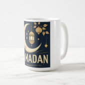 Ramadan fängt das Licht, den Rhythmus. Kaffeetasse (VorderseiteRechts)