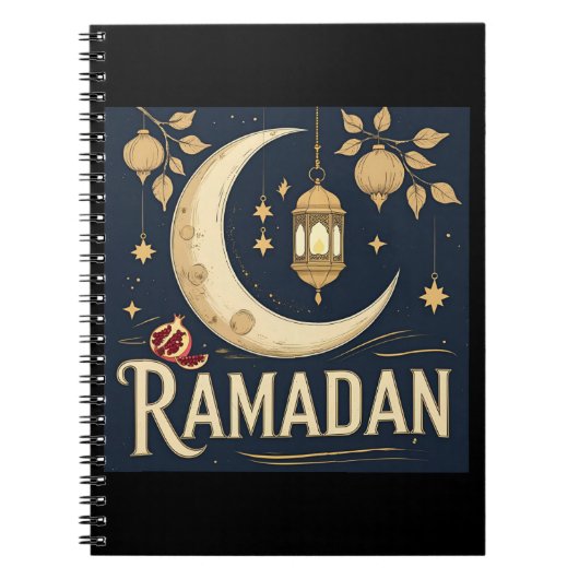 Ramadan fängt Licht, Rhythmus und Reflexion ein Notizblock (Vorderseite)