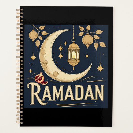 Ramadan fängt Licht, Rhythmus und Reflexion ein Planer (Vorderseite)